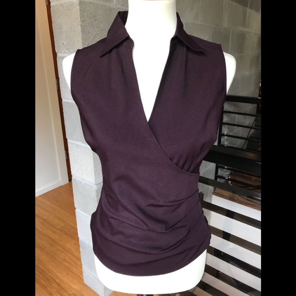 Dressy shortsleeve shirt by Express